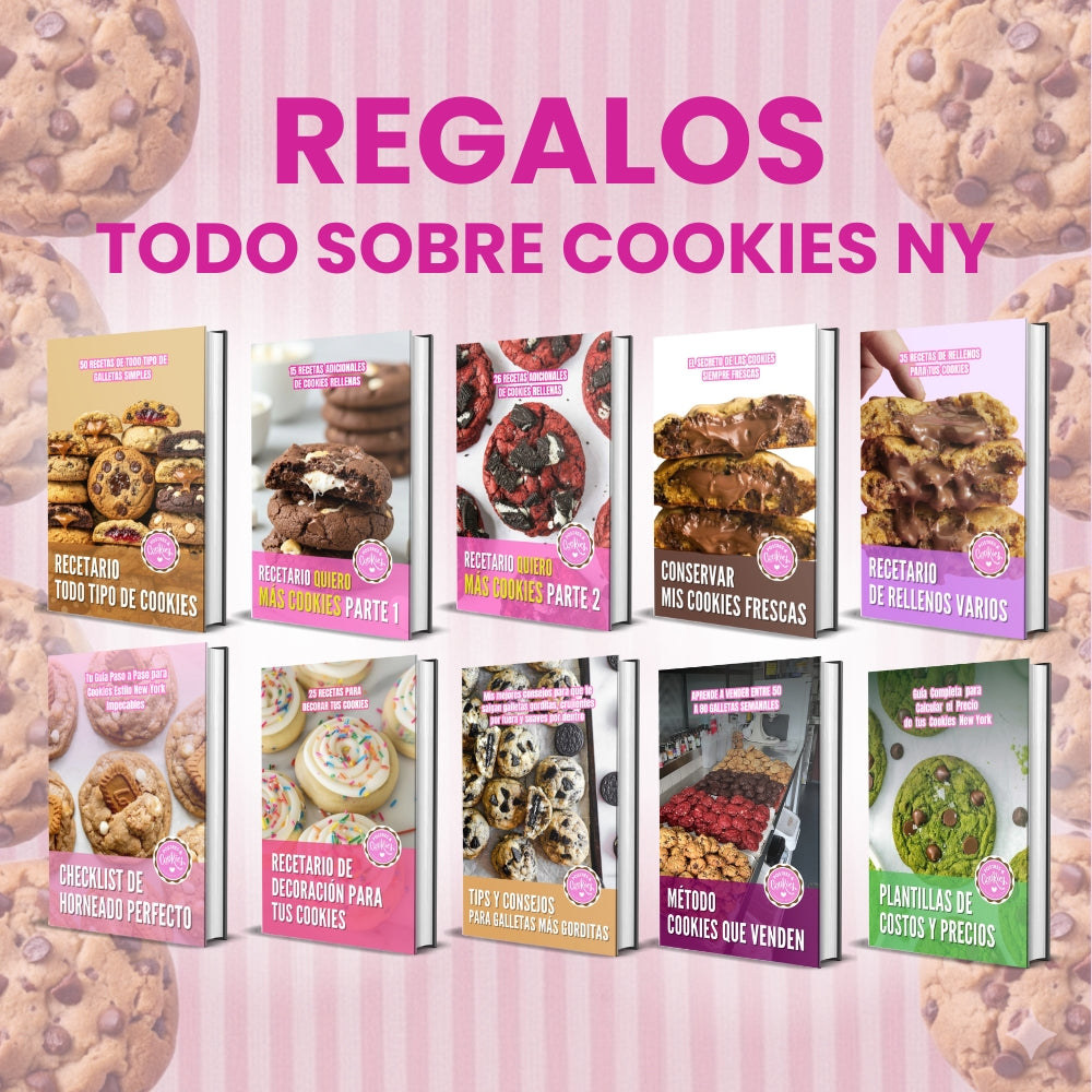 La Biblia de las Cookies New York + 25 Bonus 🎁